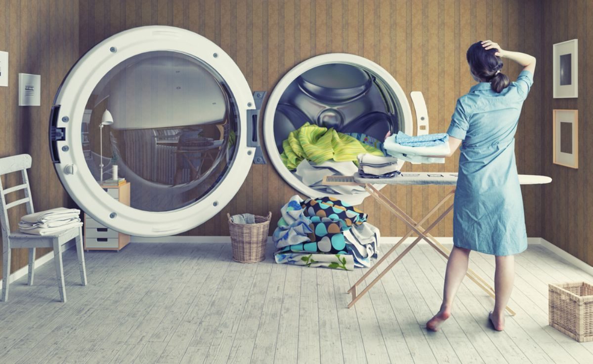 Rüyada Evde Çamaşır Makinesinde Çamaşır Yıkamak